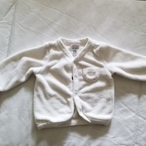 Carters white sweater